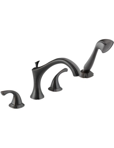 DELTA ADDISON T4792 4 HOLE ROMAN TUB                                            