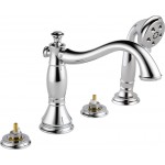 DELTA CASSIDY T4797-LHP ROMAN TUB W/ HAND SHOWER TRIM                               