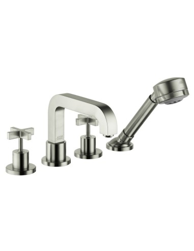 AXOR Citterio Trim 4 Hole Roman Tub Set Cross Handle