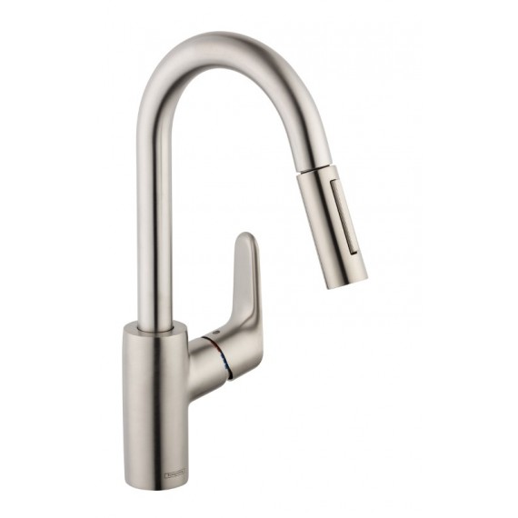 HANSGROHE FOCUS HIGHARC PREP KITCHEN W/PULLDOWN 