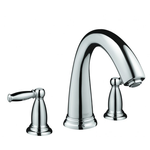 Hansgrohe 06120-0 Trim 3 Hole Tub Filler Swing Lever Handle