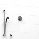 Riobel KIT123AT 0.5 2-way Type TP thermostaticpressure balance coaxial system with hand shower rail