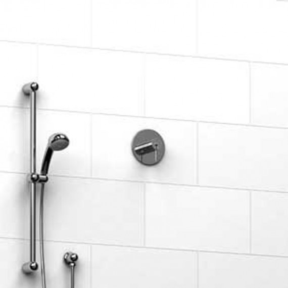 Riobel KIT143CS Type TP thermostaticpressure balance 0.5 coaxiale system with hand shower rail