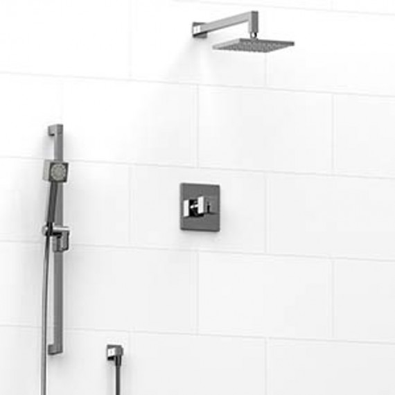 Riobel KIT3023 Type TP thermostaticpressure balance 0.5 coaxial 2-way system with hand shower and shower head