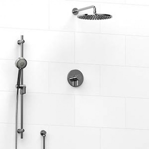 Riobel KIT5423 Type TP thermostaticpressure balance 0.5 coaxial 2-way system with hand shower and shower head