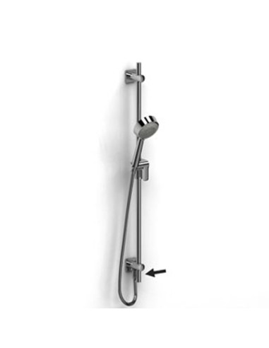 Riobel 2060 Hand shower rail with built-in elbow supply