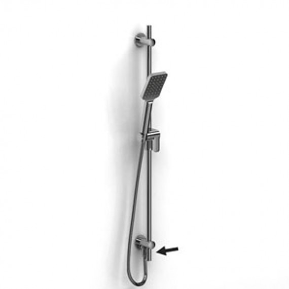 Riobel 4615 Hand shower rail with built-in elbow supply