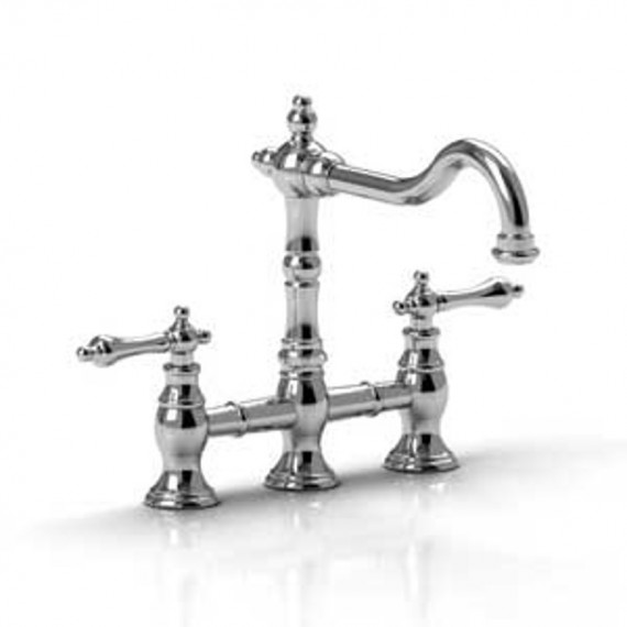 Riobel BR100L Bridge kitchen faucet