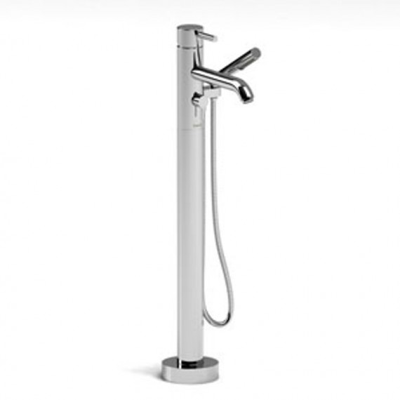 Riobel CS33 Floor-mount tub filler with hand shower