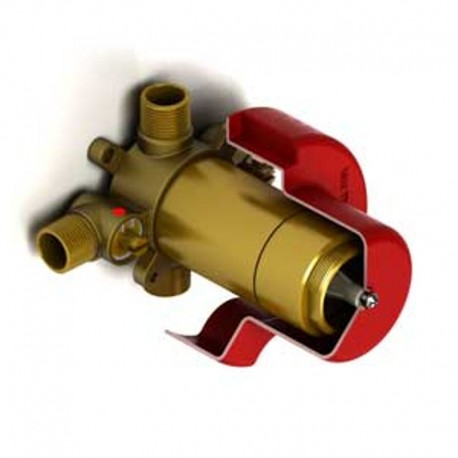 Riobel R23 Type TP thermostaticpressure balance 2-way valve rough without cartridge