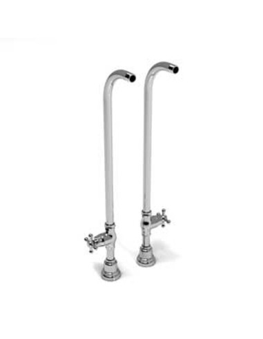 Riobel TU44 76 cm 30 high floor riser pair with valve (Without Rough-in)