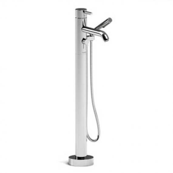 Riobel VS33 Floor-mount tub filler with hand shower