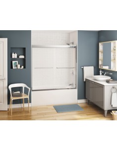 Maax Kameleon 51-55 x 57 in. 6 mm Bypass Tub Door 2