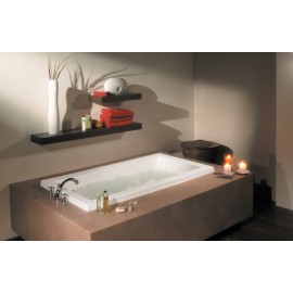 Maax Aiiki 6636 Acrylic Drop-in End Drain Bathtub 2