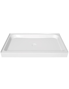 Maax Rectangular Base 6042 Acrylic Alcove Shower Base 2