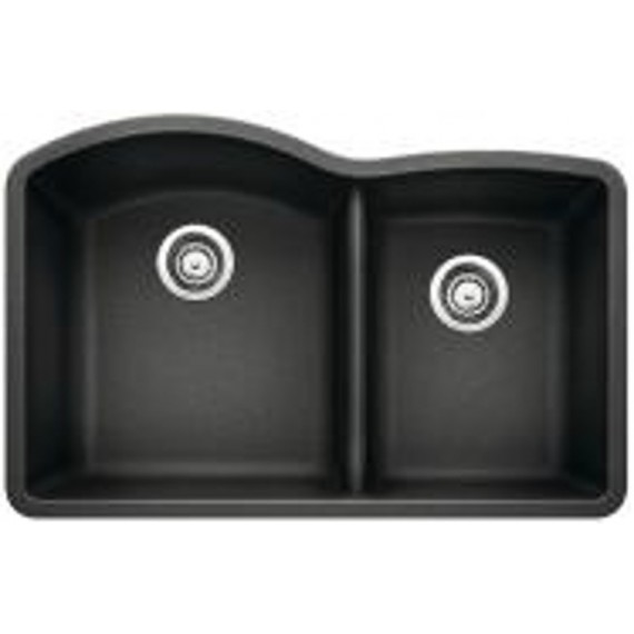 BLANCO DIAMOND U 1 3/4 LOW DIVIDE, ANTHRACITE