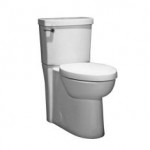 American Standard Studio Concealed Trapway Two-Piece 1.6 gpf/6.0 Lpf Chair Height Elongated Toilet with Seat