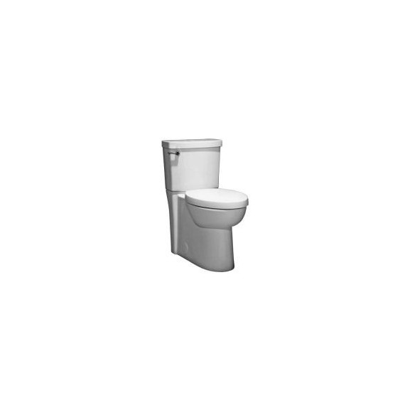 American Standard Studio Concealed Trapway Two-Piece 1.28 gpf/4.8 Lpf Chair Height Elongated Toilet with Seat