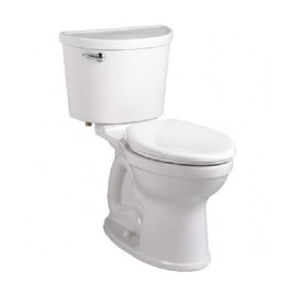 American Standard Champion Pro Two-Piece 1.6 gpf/6.0 Lpf Standard Height Elongated Toilet less Seat