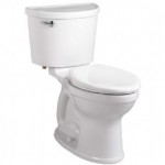 American Standard Champion Pro Two-Piece 1.6 gpf/6.0 Lpf Standard Height Elongated Toilet less Seat