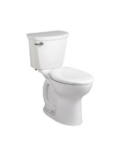 American Standard Cadet Pro Two-Piece 1.6 gpf/6.0 Lpf Chair Height Elongated 10-Inch Rough Toilet Less Seat 2