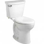 American Standard Cadet Pro Two-Piece 1.6 gpf/6.0 Lpf Compact Chair Height Elongated 14-Inch Rough Toilet Less Seat