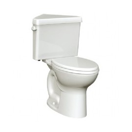 American Standard Triangle Cadet Pro Two-Piece 1.28 gpf/4.8 Lpf Chair Height Elongated Toilet 2