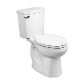American Standard H2Optimum Two-Piece 1.1 gpf/4.2 Lpf Standard Height Elongated Toilet Less Seat 2