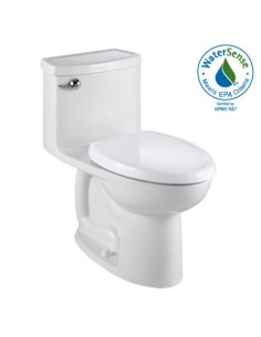 American Standard Compact Cadet3 Flowise 1 Pc Toilet - 2403128 2