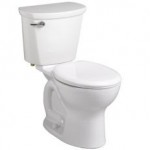American Standard Cadet Pro Two-Piece 1.28 gpf/4.8 Lpf Standard Height Round Front Toilet Less Seat