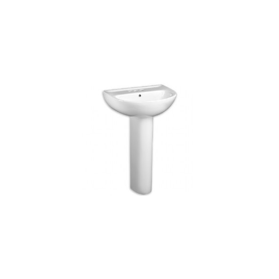 American Standard 22-Inch Evolution 4-Inch Centerset Pedestal Sink Top and Leg Combination