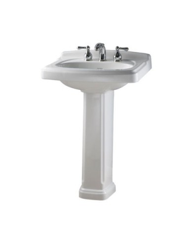 American Standard Portsmth Ped Sink 4 Ctrs - 0555401