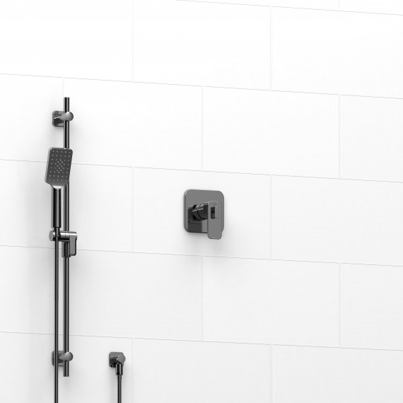 Riobel Equinox TKIT123EQ 0.5 2-way Type TP thermostaticpressure balance coaxial system with hand shower rail (Without Rough-in)