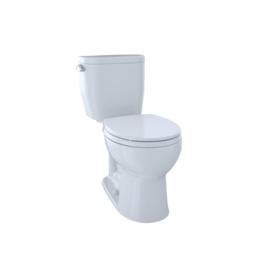 TOTO CST243EF ENTRADA - 1.28GPF -ROUND FRONT