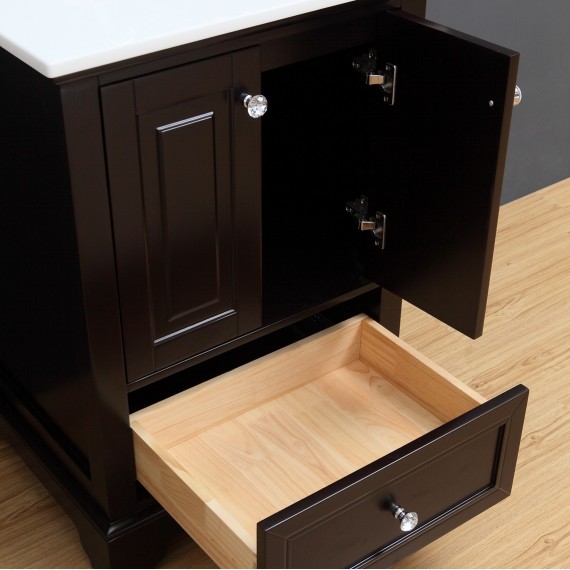 Virta 24 Inch Dalia Floor Mount Single Sink Vanity