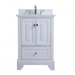 Virta 24 Inch Dalia Floor Mount Single Sink Vanity