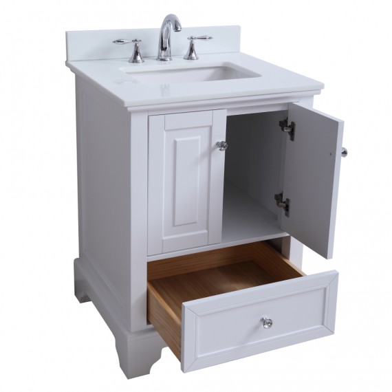 Virta 24 Inch Dalia Floor Mount Single Sink Vanity