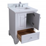 Virta 24 Inch Dalia Floor Mount Single Sink Vanity