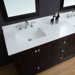 Virta 60 Inch Dalia Floor Mount Single Sink Vanity
