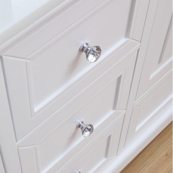 Virta 72 Inch Dalia Floor Mount Double Sink Vanity