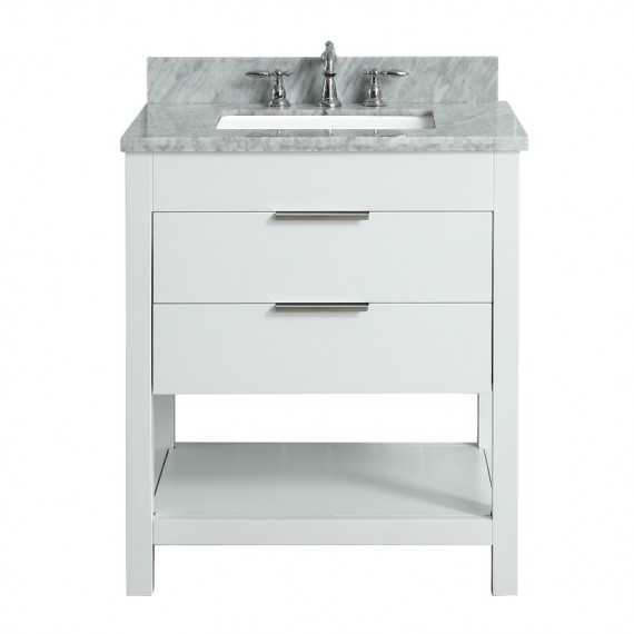 Virta 30 Inch Breeze Floor Mount Single Sink Vanity