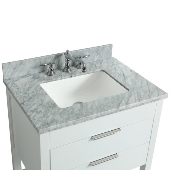 Virta 30 Inch Breeze Floor Mount Single Sink...