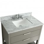 Virta 36 Inch Breeze Floor Mount Single Sink Vanity