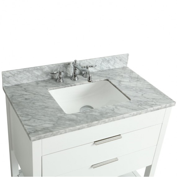 Virta 36 Inch Breeze Floor Mount Single Sink...