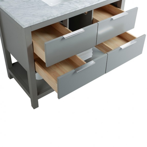 Virta 42 Inch Breeze Floor Mount Single Sink...