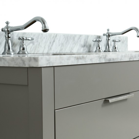 Virta 60 Inch Breeze Floor Mount Double Sink...