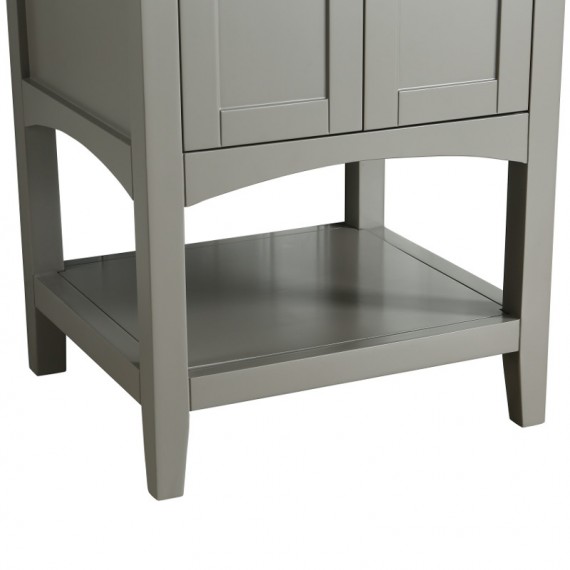 Virta 24 Inch Sirena Floor Mount Single Sink...