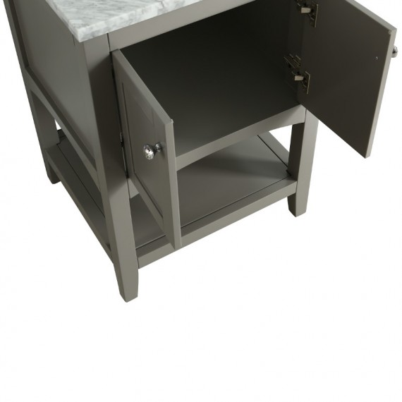 Virta 24 Inch Sirena Floor Mount Single Sink...