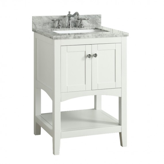 Virta 24 Inch Sirena Floor Mount Single Sink...