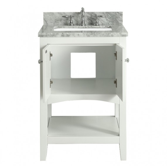 Virta 24 Inch Sirena Floor Mount Single Sink...